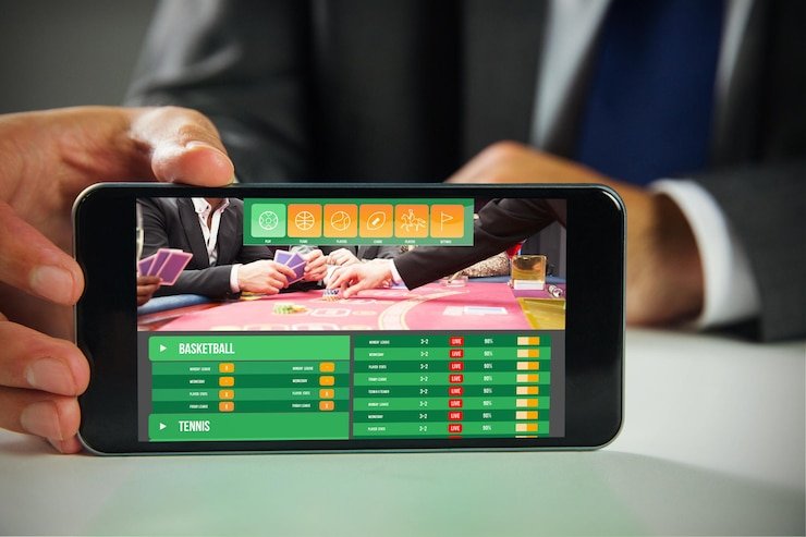 Tangkapan layar aplikasi warteg bet menampilkan pasar olahraga Liga 1 dan Piala Indonesia dengan odds responsif